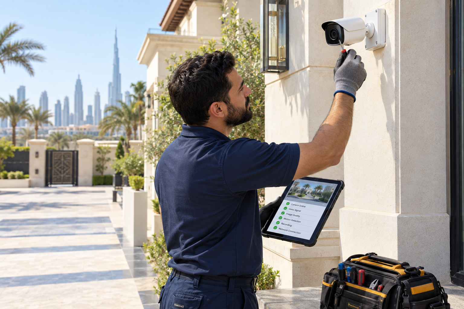 CCTV maintenance Dubai
